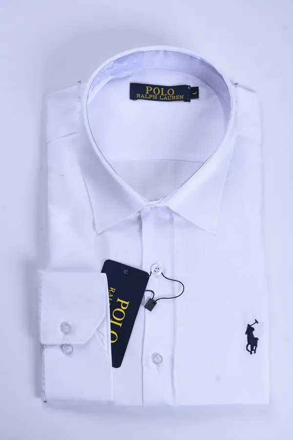 Chemise Ralph En pur Coton( Blanche )