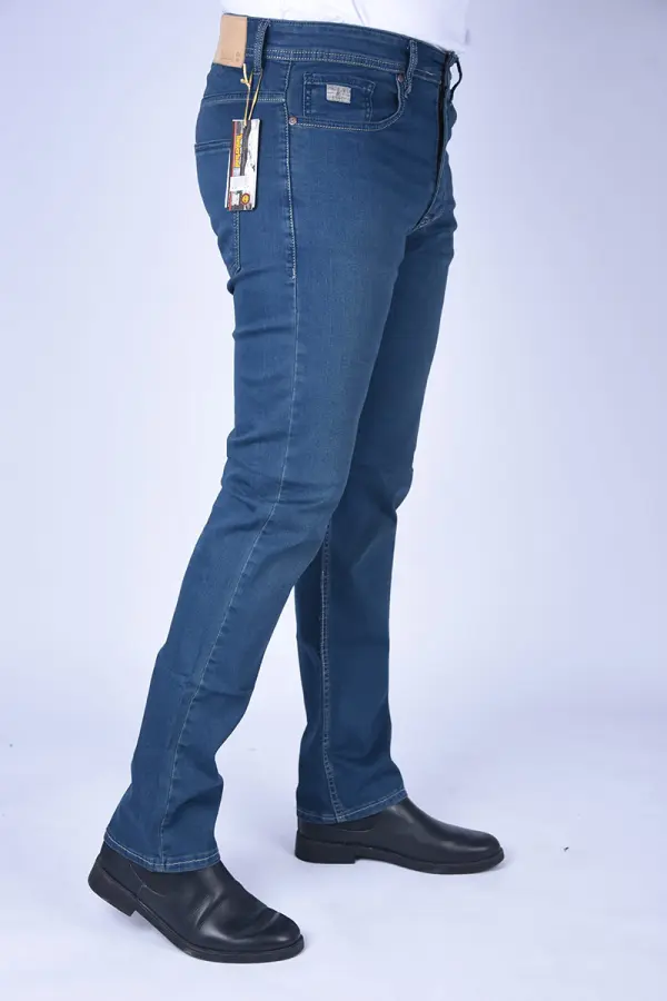Jean Timberland Coupe Normal en denim stretch confortable( Bleu Dirty )