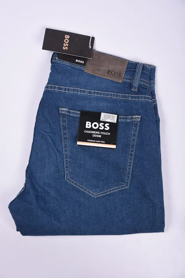   Pack de 3 jeans Prestigieux en denim Léger Pour été ( Bleu + light grey + Gris Noir )