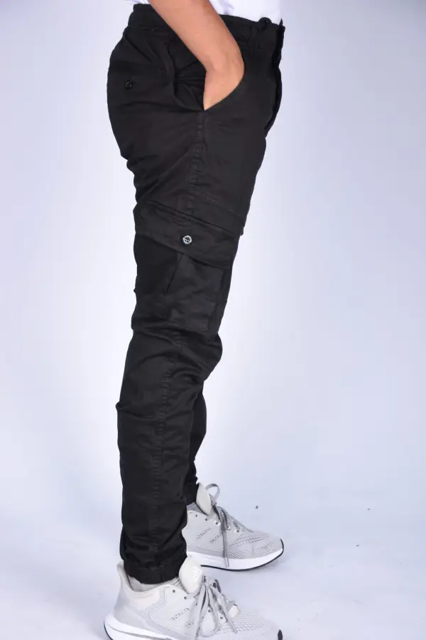Pantalon jogger Para En toile – Noir