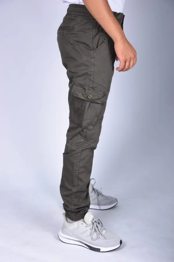 Pantalon jogger Para En toile – Vert Militaire