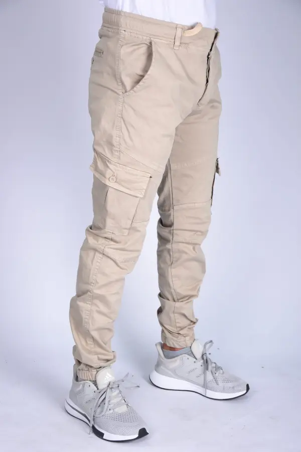 Pantalon jogger Para En toile – Beige