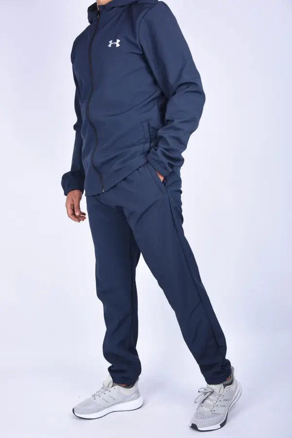 Survêtement Under Armour Doubleur en coton -Bleumarine