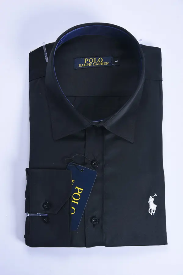 Chemise Ralph En pur Coton ( Noir )